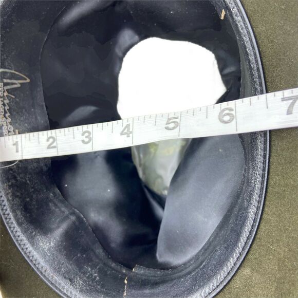 Vintage Mimrof Mens Green Felt Oktoberfest Fitted Classic Tyrolean Hat Size 7 - Picture 12 of 12